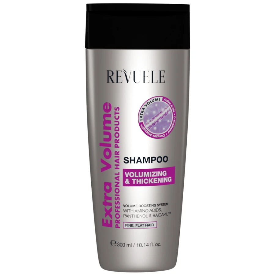 Шампунь для волосся "Об&rsquo;єм та потовщення" Revuele Extra Volume Shampoo Volumizing & Thinckening 250 мл