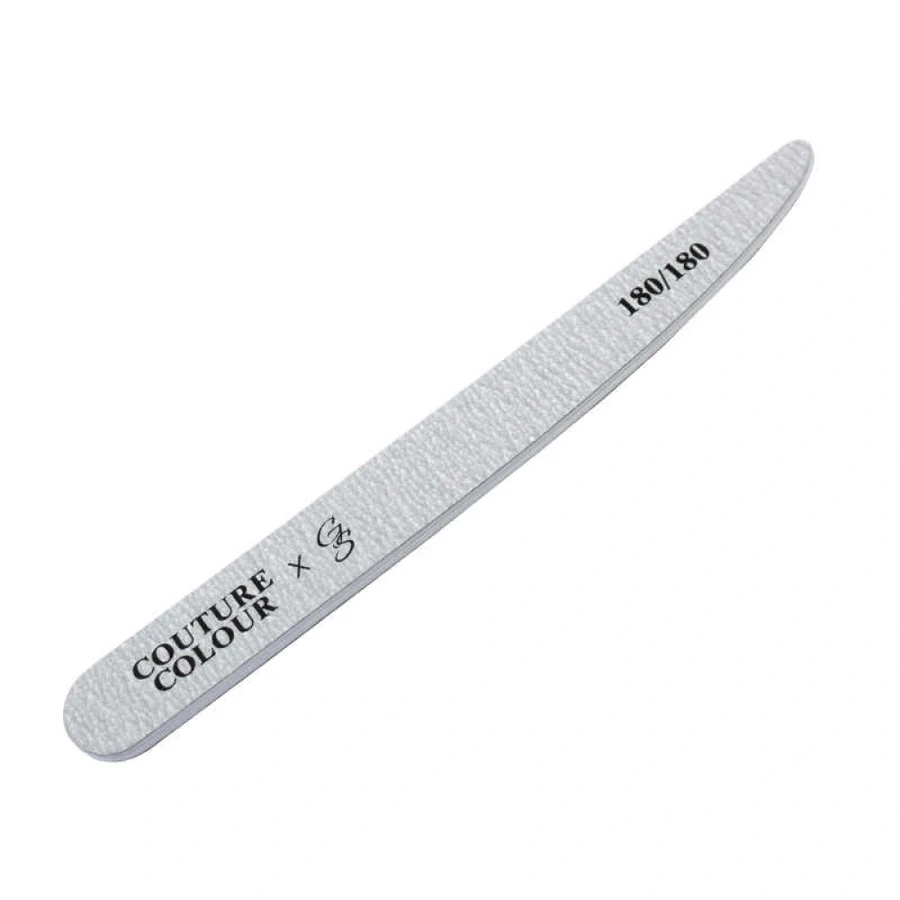 Пилка-ніж для натуральних нігтів зебра Couture Colour & GS Nail File Knife Grey 180/180 грит сірий