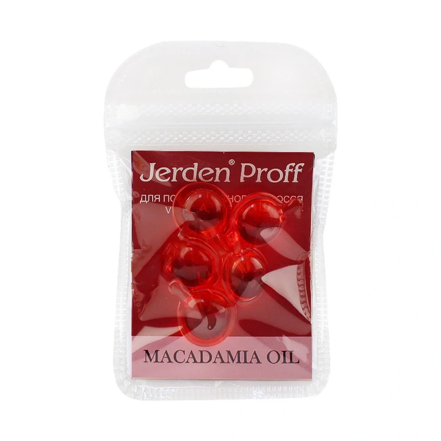 Jerden-Proff Vitalizing Hair Serum Macadamia Oil 5х1 мл
