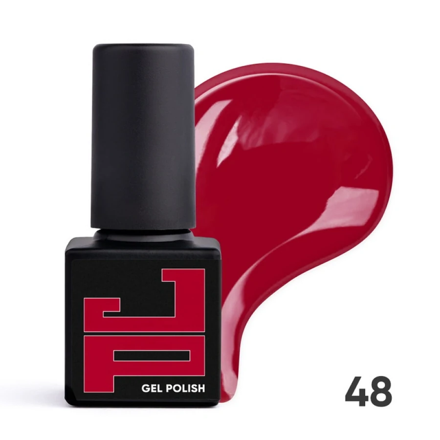 Гель-лак Jerden-Proff Gel Polish 48 карміновий червоний, емаль 5 мл