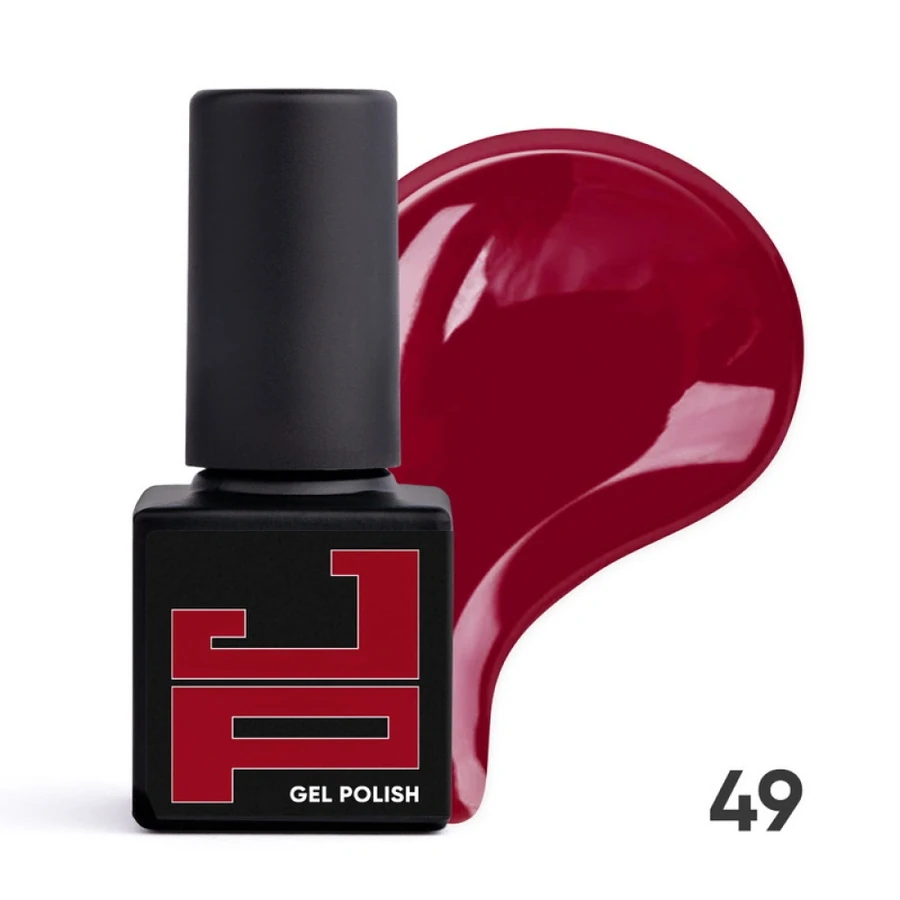 Гель-лак Jerden-Proff Gel Polish 49 бордовий, емаль 5 мл