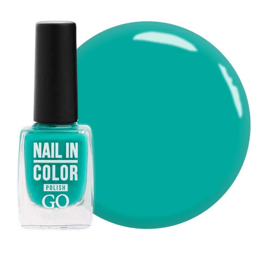 Лак для нігтів GO Active Nail in Color №38 м&rsquo;ятна бірюза, емаль 10 мл