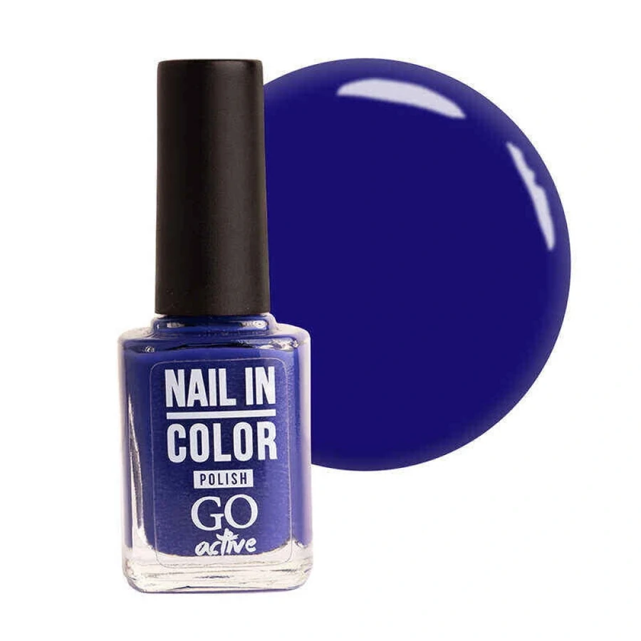 Лак для нігтів GO Active Nail in Color №69 індиго, емаль 10 мл