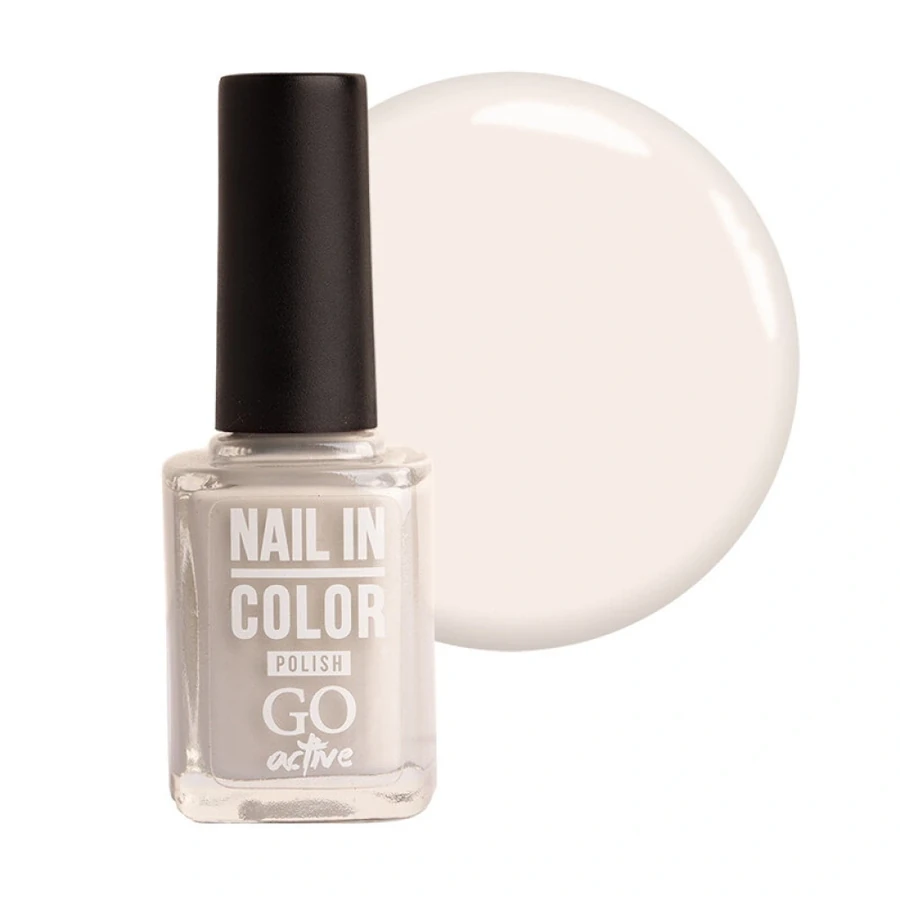 Лак для нігтів GO Active Nail in Color №75 холодний крем, емаль 10 мл