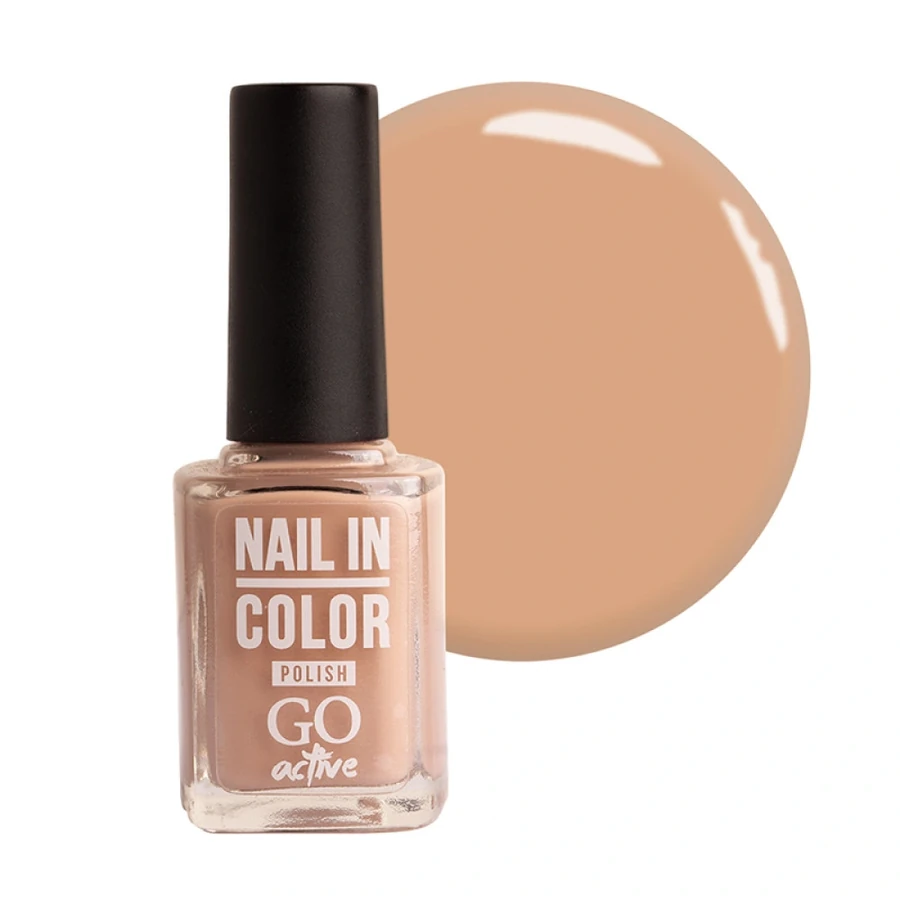 Лак для нігтів GO Active Nail in Color №78 бежево-персиковий, емаль 10 мл
