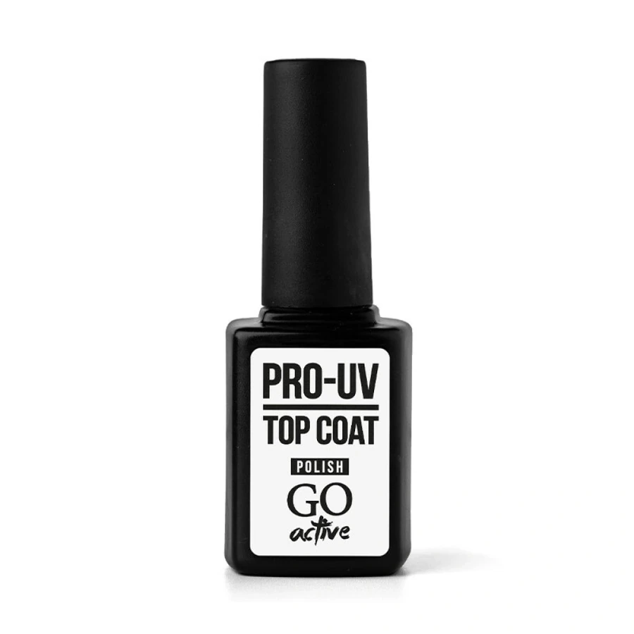 Суперстійкий закріплювач для лаку GO Active Pro-UV Top Coat з фотоініціаторами 10 мл