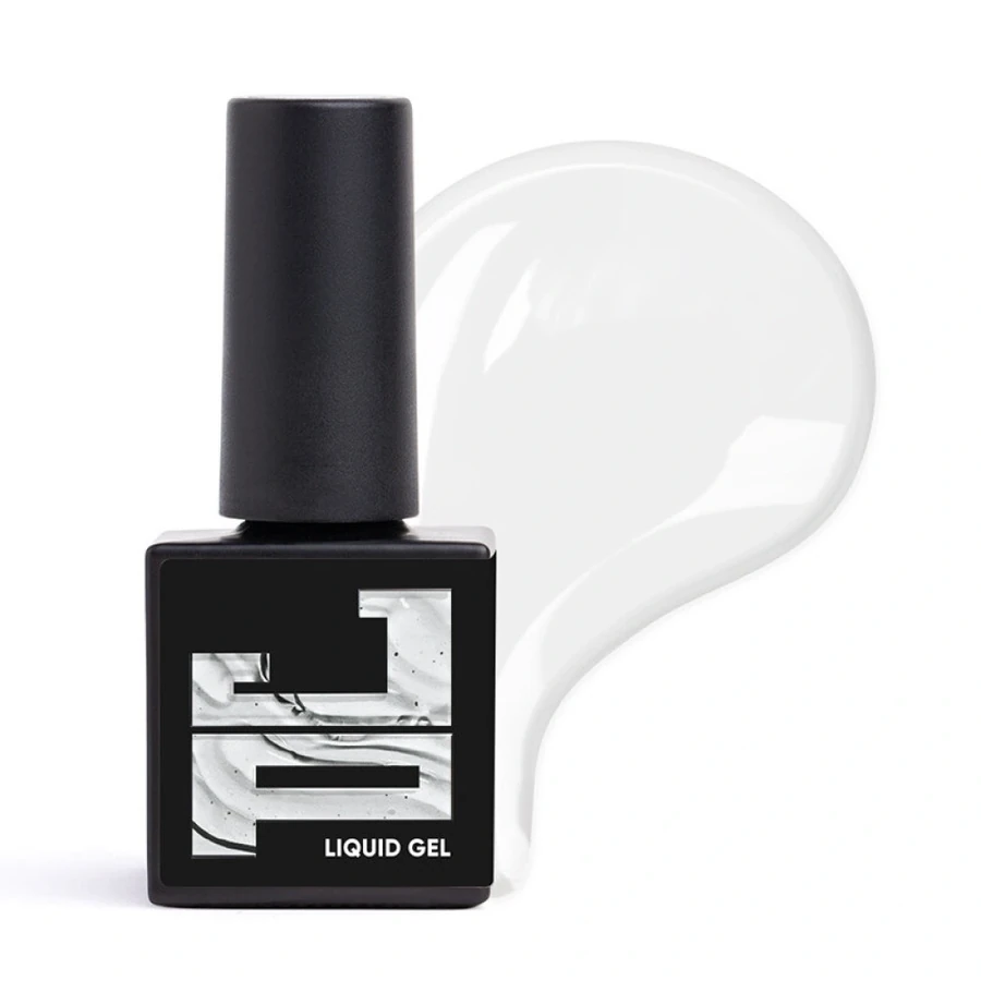 Рідкий гель для моделювання та зміцнення нігтів Jerden-Proff Liquid Gel 01 прозорий 10 мл
