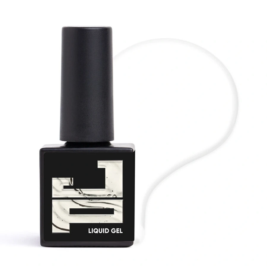 Рідкий гель для моделювання та зміцнення нігтів Jerden-Proff Liquid Gel 02 білий 10 мл