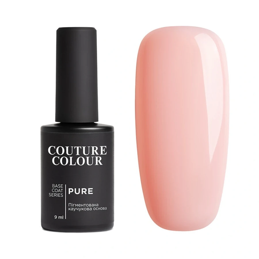 Камуфлююча каучукова основа Couture Colour Pure Base Coat 03 холодний рожевий 9 мл