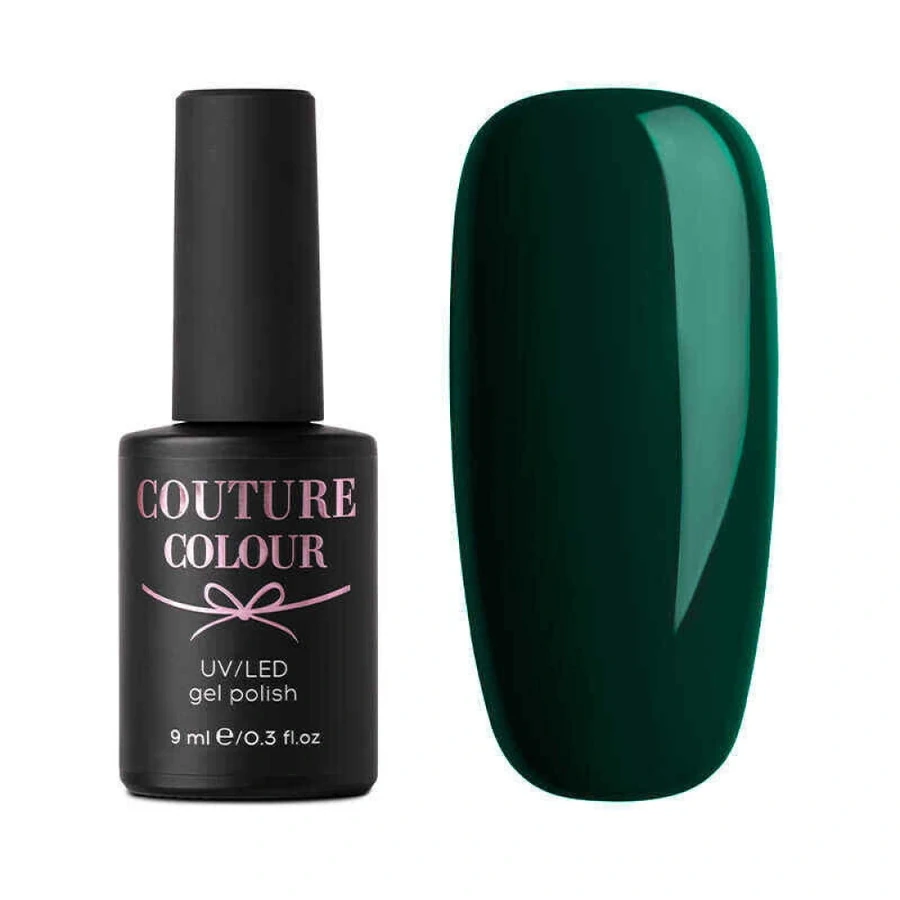 Гель-лак Couture Colour Gel Polish №192 темний смарагдовий, емаль 9 мл