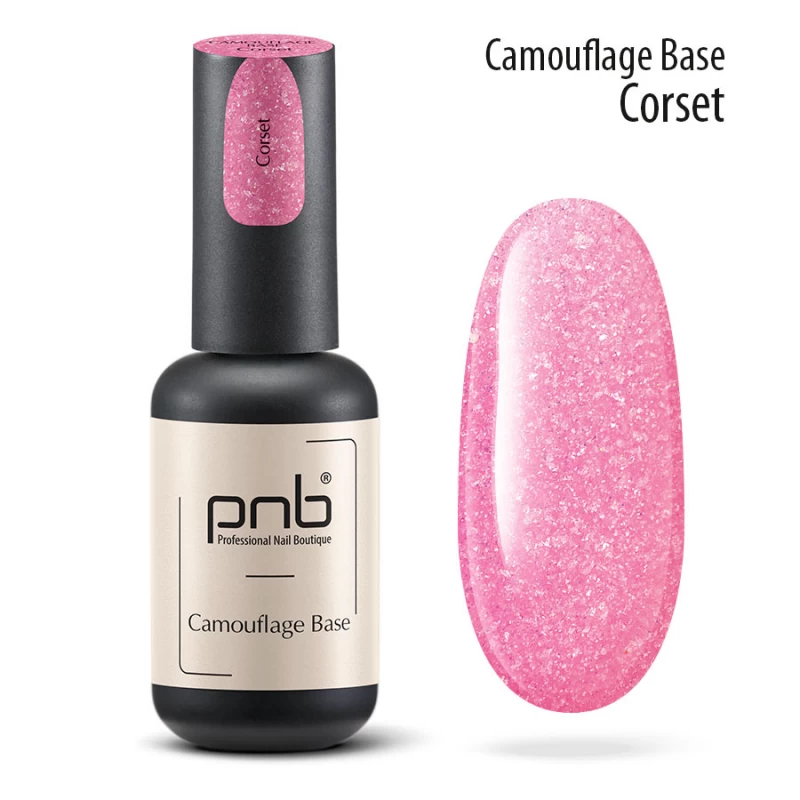 База камуфлююча PNB Camouflage Base Corset рожевий 8 мл