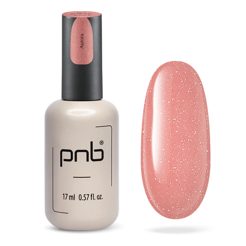 Біаб гель 4 в 1 PNB Biab Gel 4 in 1 Aurora праймер+підложка+гель+колір 17 мл