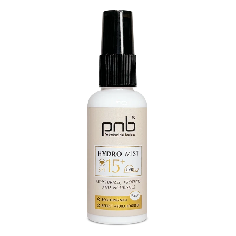 Гідро-міст для захисту рук від UV-випромінювання PNB Hydro Mist SPF 15+ 50 мл