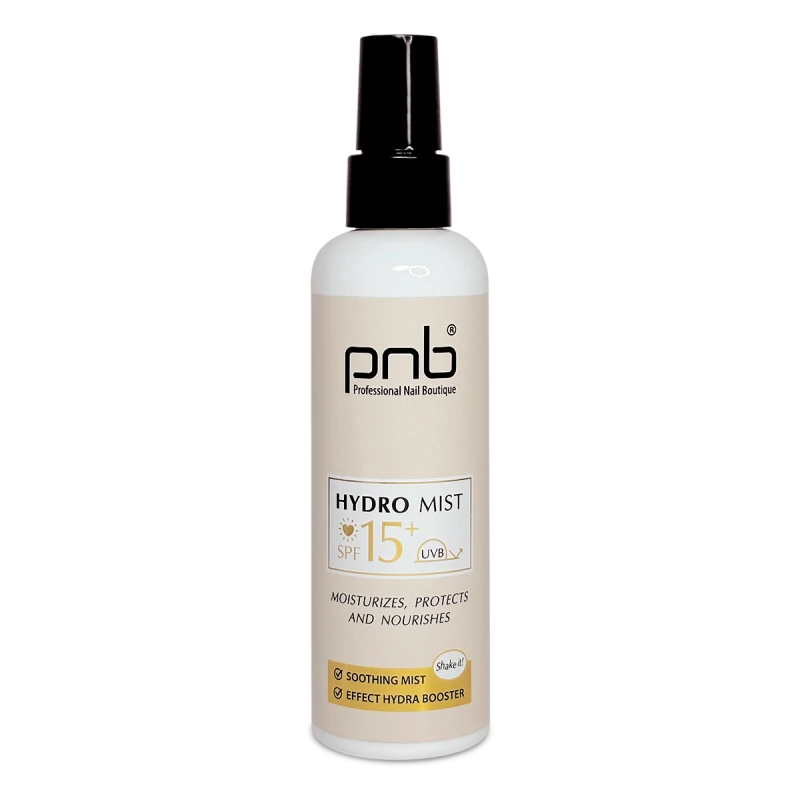 Гідро-міст для захисту рук від UV-випромінювання PNB Hydro Mist SPF 15+ 100 мл