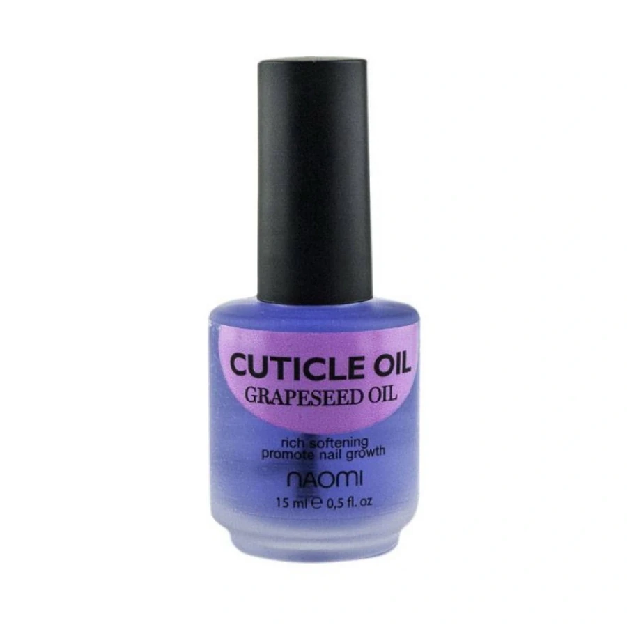 Олійка для кутикули Naomi Cuticle Oil Grapeseed Oil Виноградна кісточка 15 мл