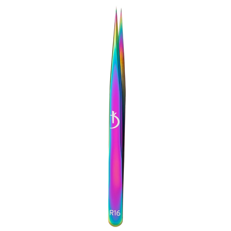 Пінцет для нарощування вій Kodi Tweezers for Eyelash Extension R16