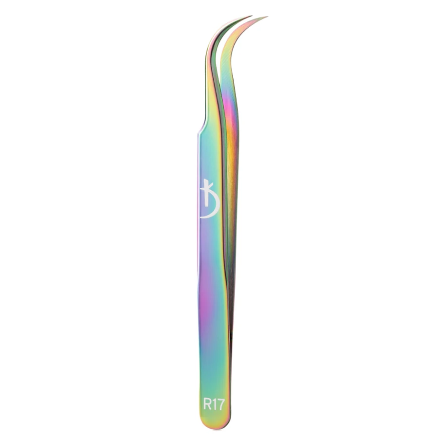 Пінцет для нарощування вій Kodi Tweezers for Eyelash Extension R17