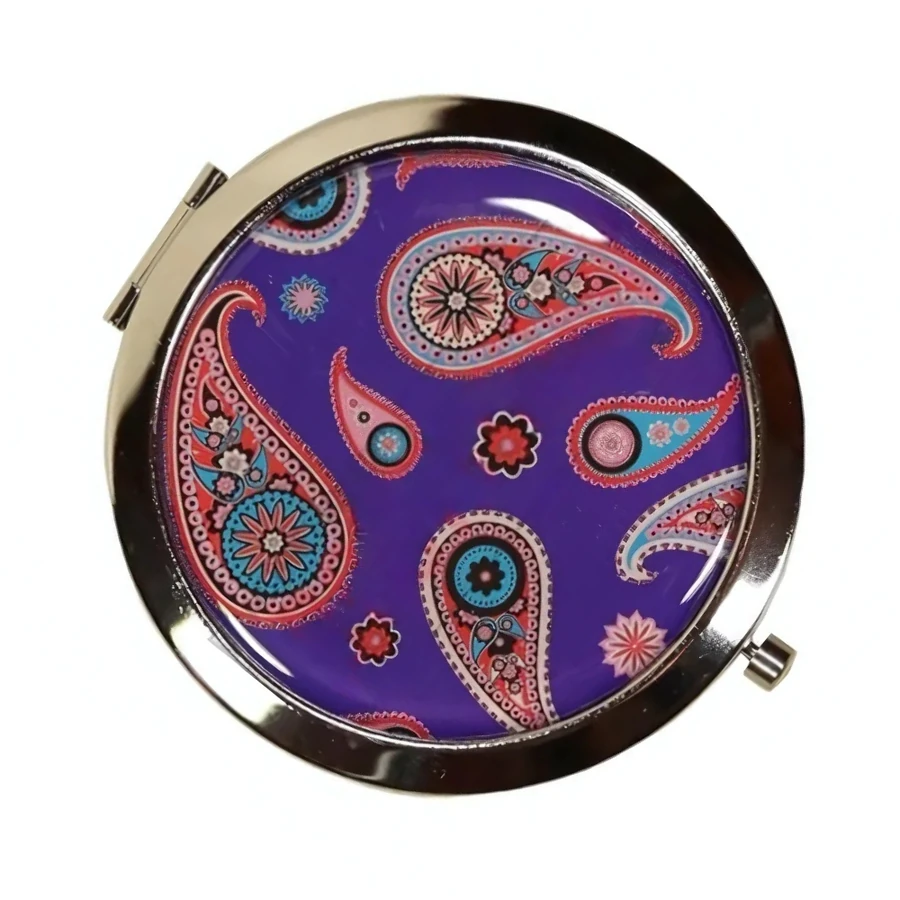 Дзеркало косметичне кишенькове з принтом La Rosa Cosmetic Pocket Mirror LMR-3373