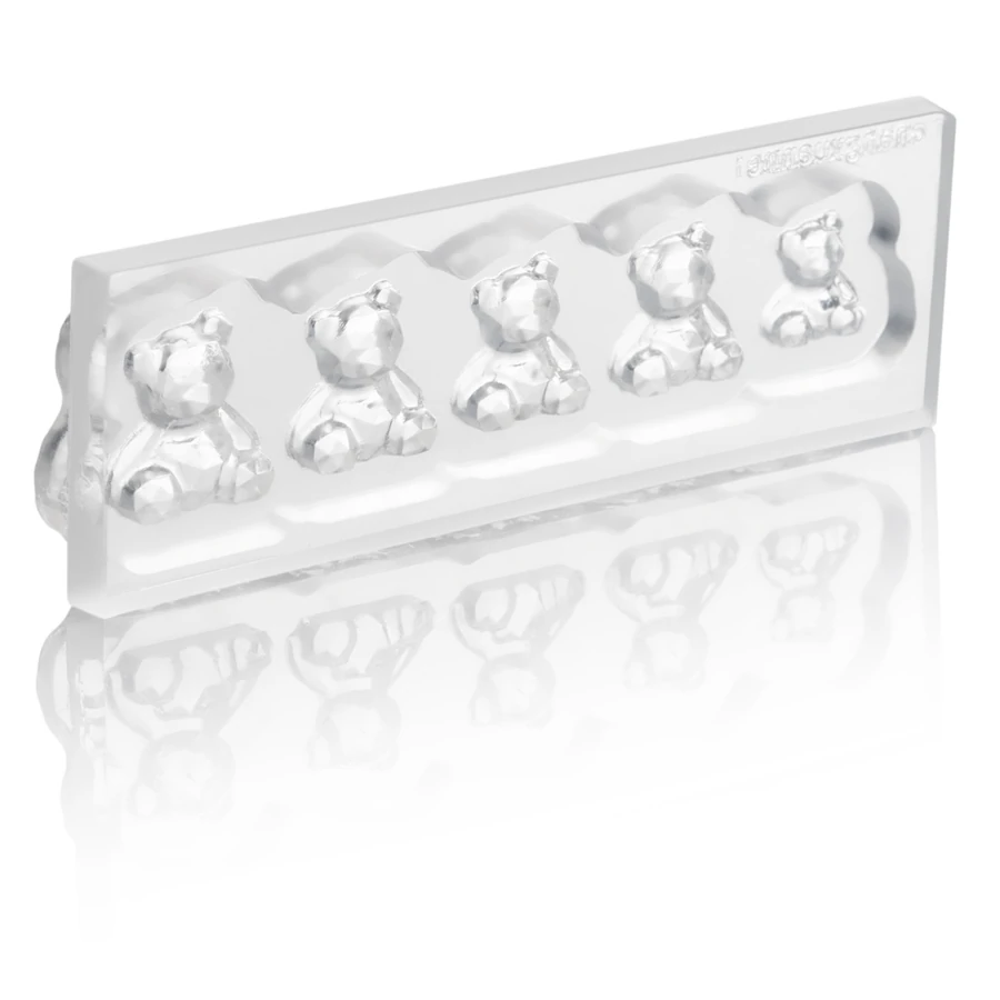 Силіконові 3D молди для обємного дизайну нігтів Kodi Silicone 3D Mold for Nail Design 05 ведмедики