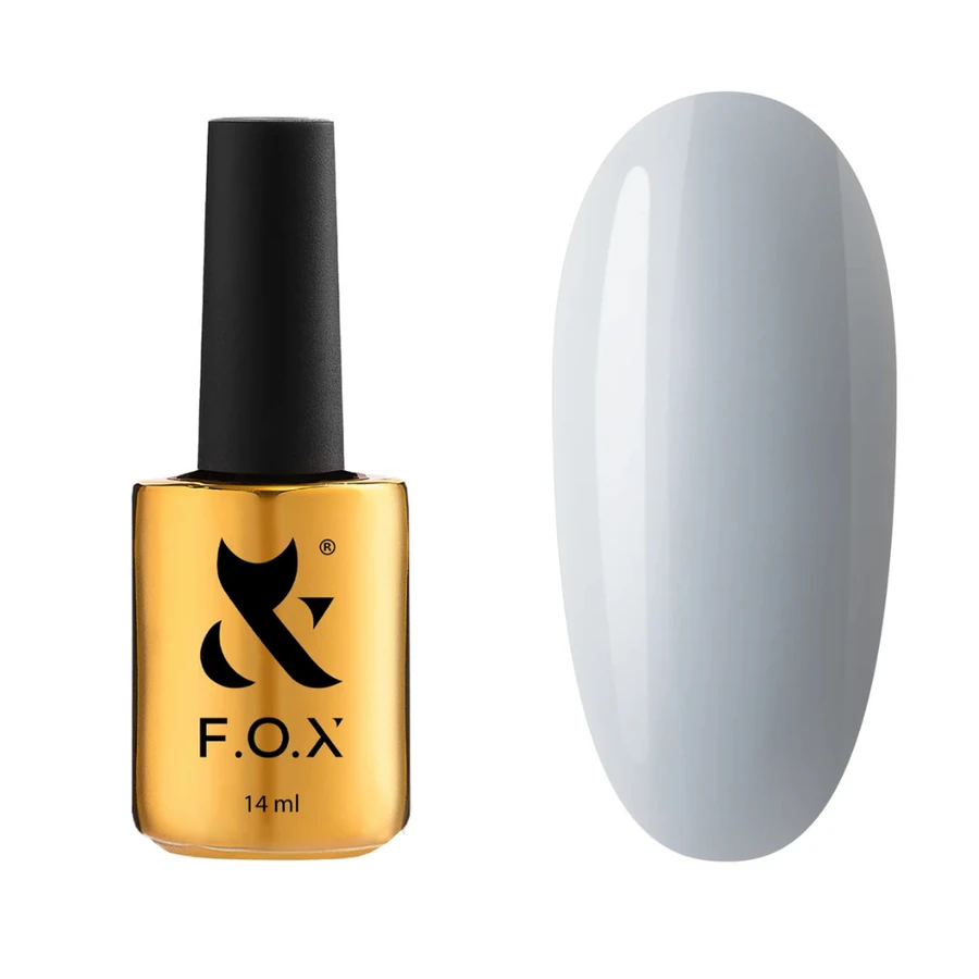 Рідкий акригель FOX Autumn Gel Bottle 001 молочно-блакитний, емаль 14 мл