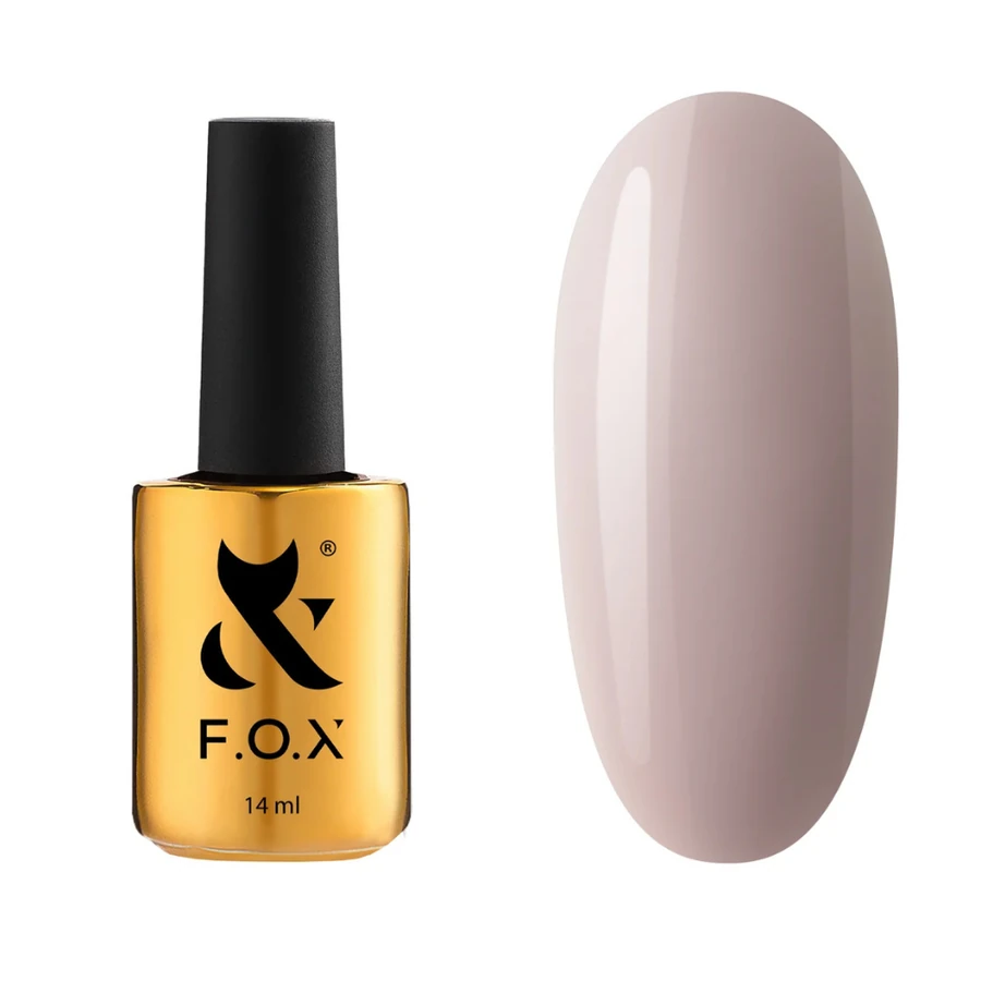 Рідкий акригель FOX Autumn Gel Bottle 002 молочно-бузковий, емаль 14 мл