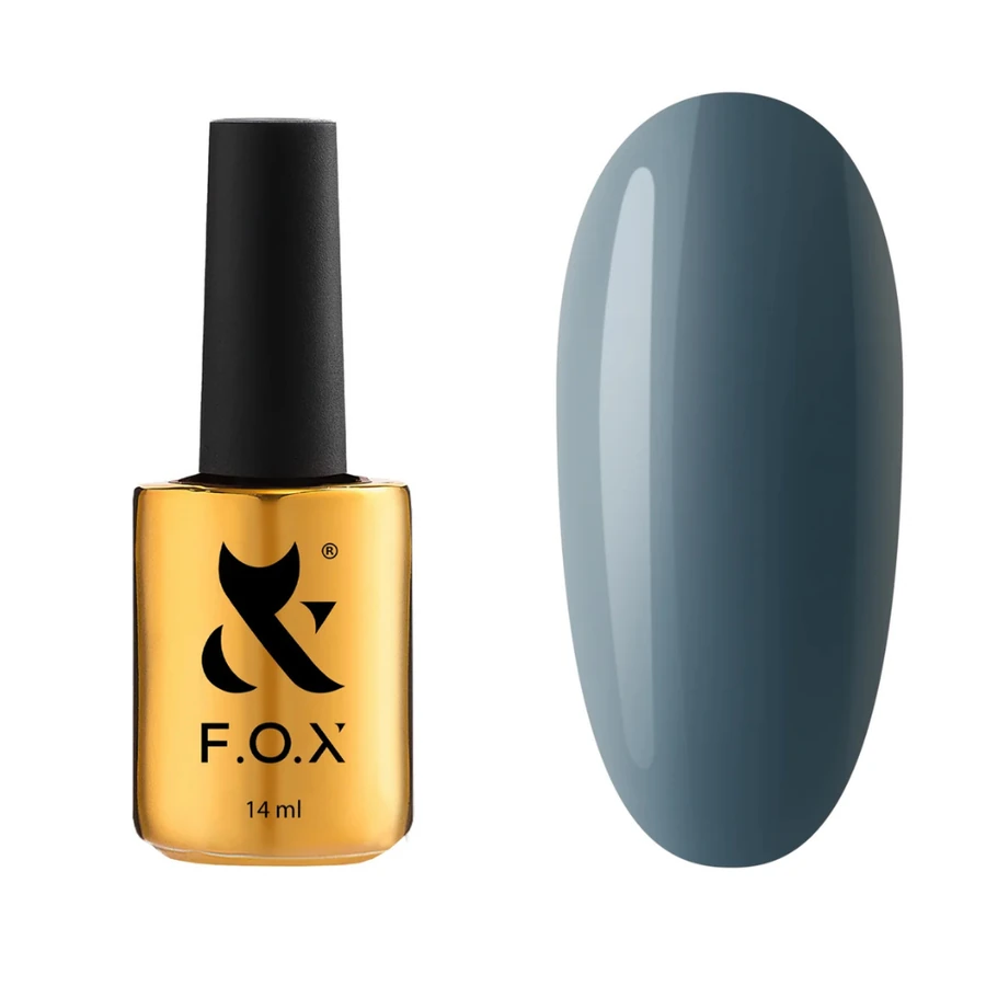 Рідкий акригель FOX Autumn Gel Bottle 003 сіро-блакитний, емаль 14 мл
