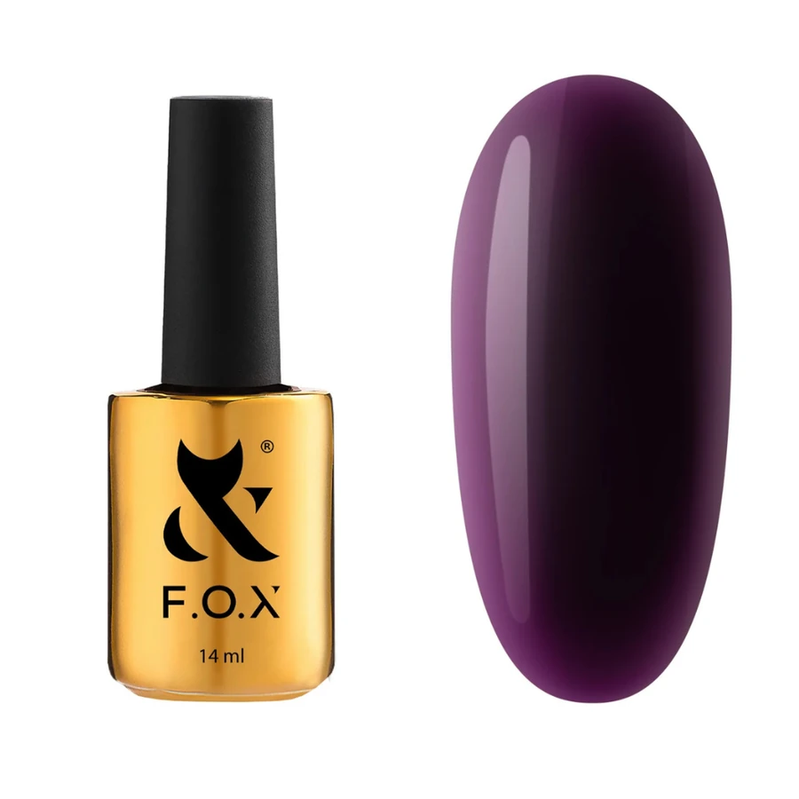 Рідкий акригель FOX Autumn Gel Bottle 005 фіолетовий, емаль 14 мл