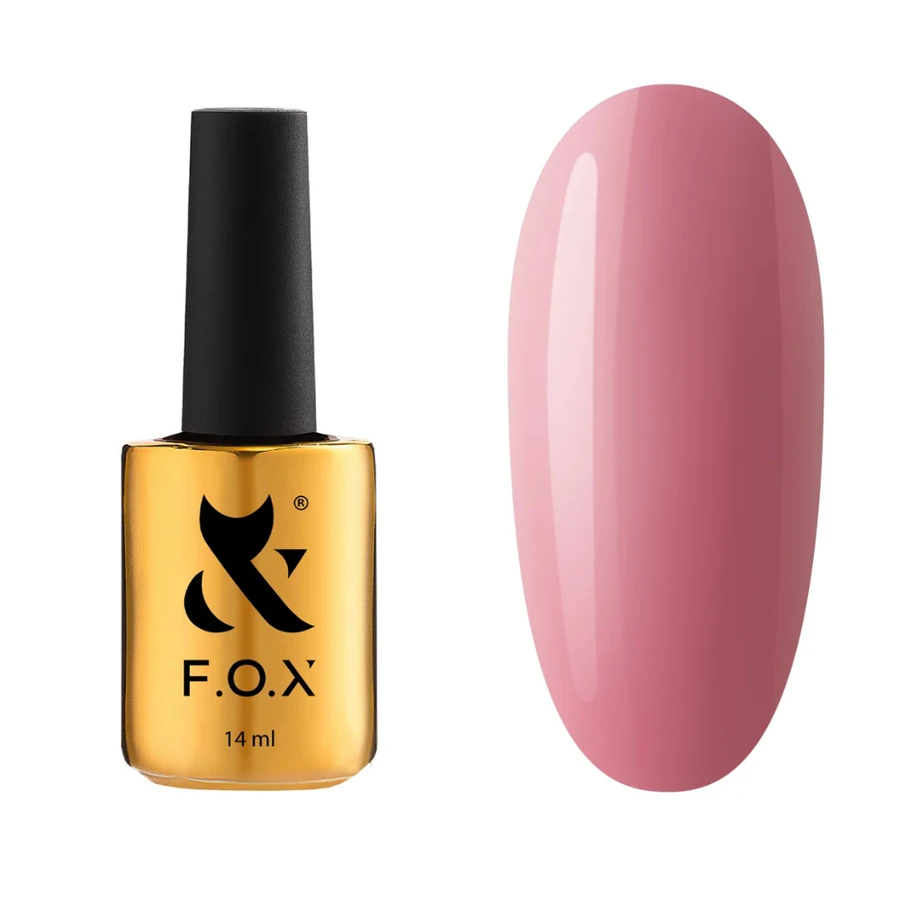 Рідкий акригель FOX Autumn Gel Bottle 008 бежево-рожевий, емаль 14 мл