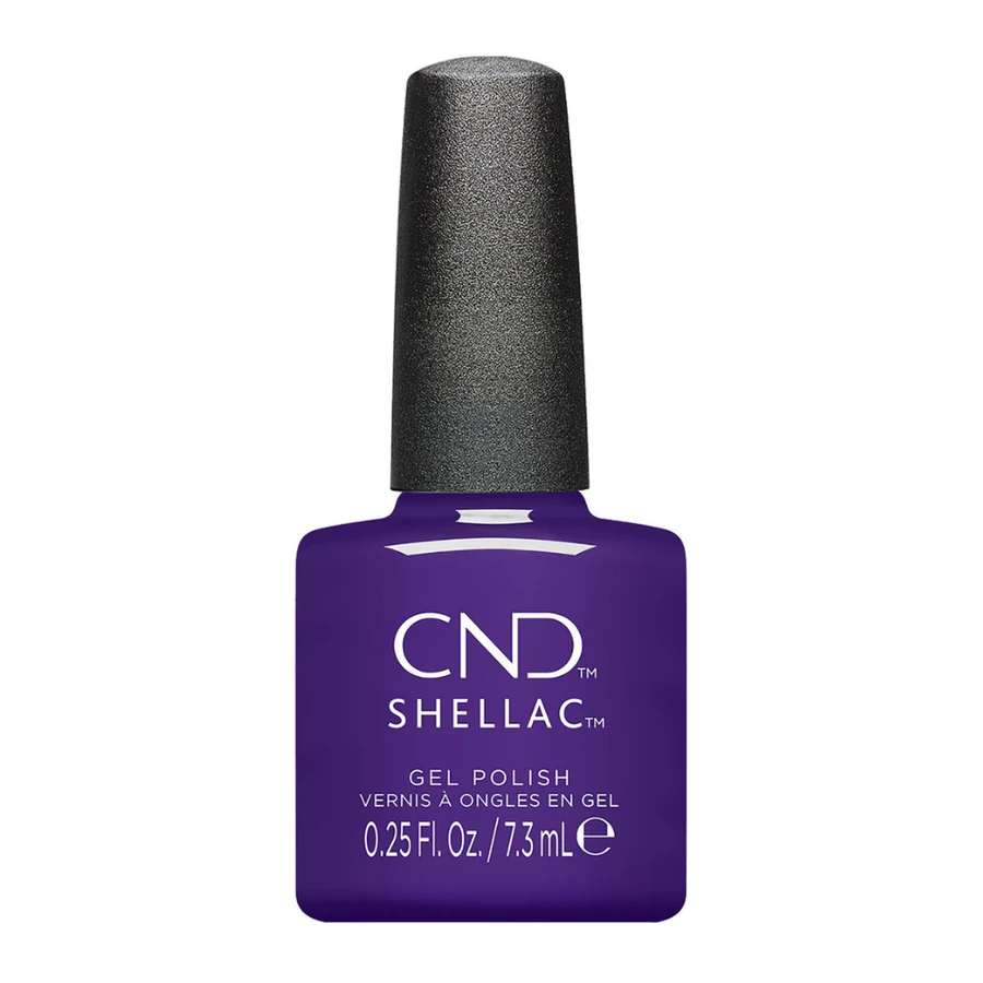 Гель-лак CND Shellac Battle Royale синьо-фіолетовий, емаль 7,3 мл