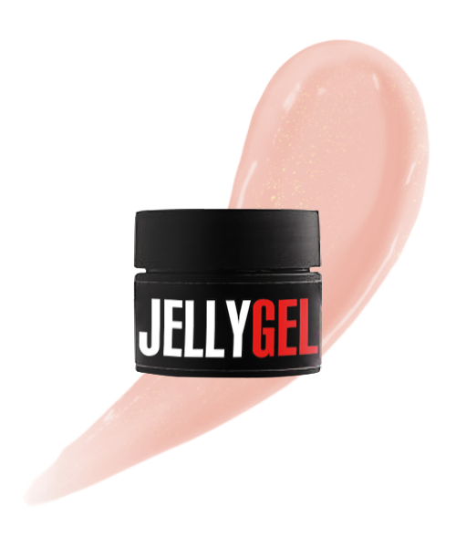 Камуфлюючий гель-желе Kodi Camouflage Jelly Gel 03 бежевий, з дрібним золотистим шимером 13 г