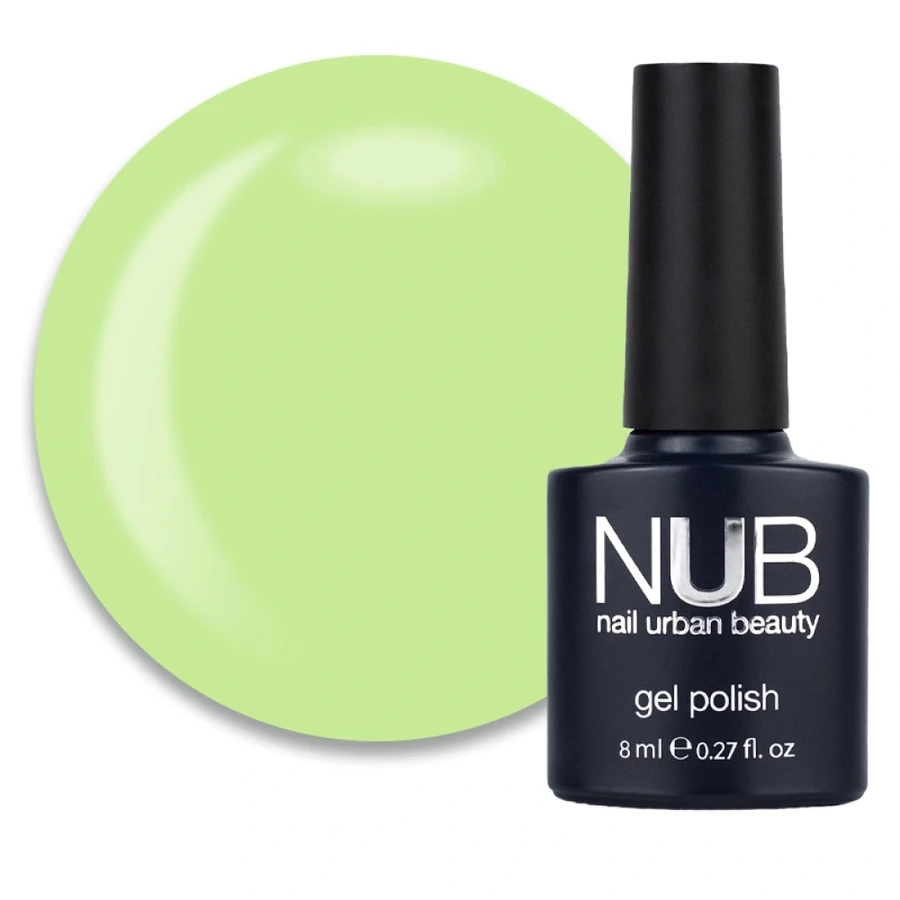 Гель-лак NUB Gel Polish 009 Limoncello молочний лаймовий, емаль 8 мл