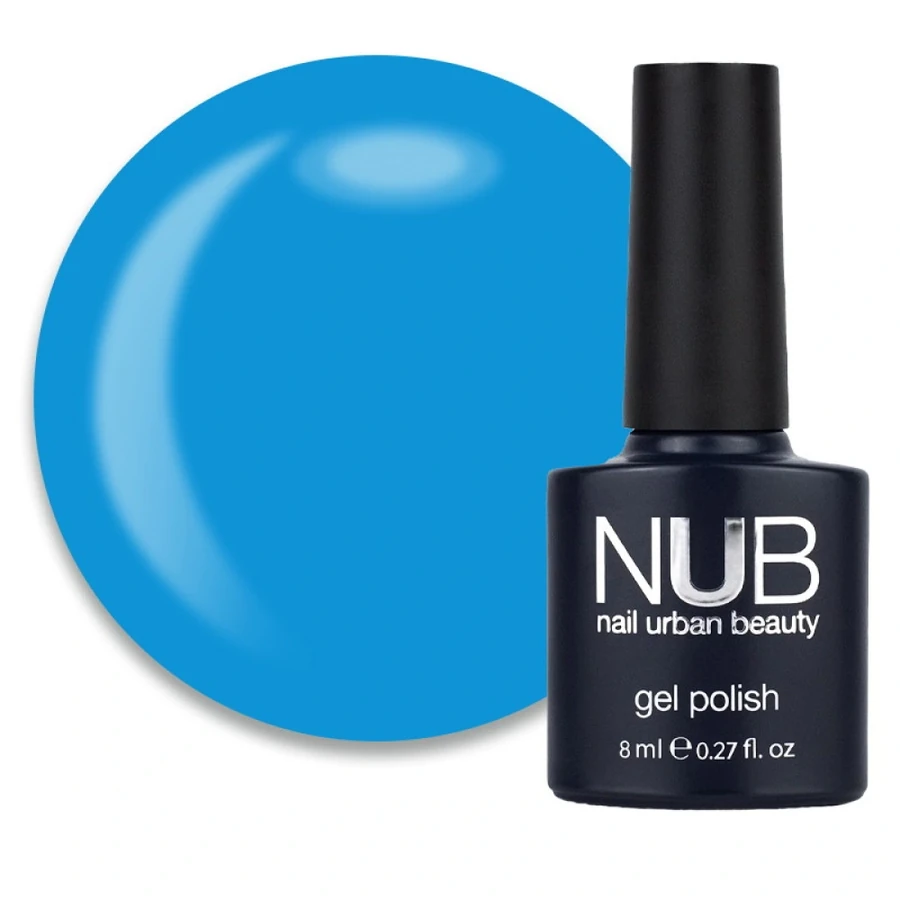 Гель-лак NUB Gel Polish 013 Pool Party синій, емаль 8 мл