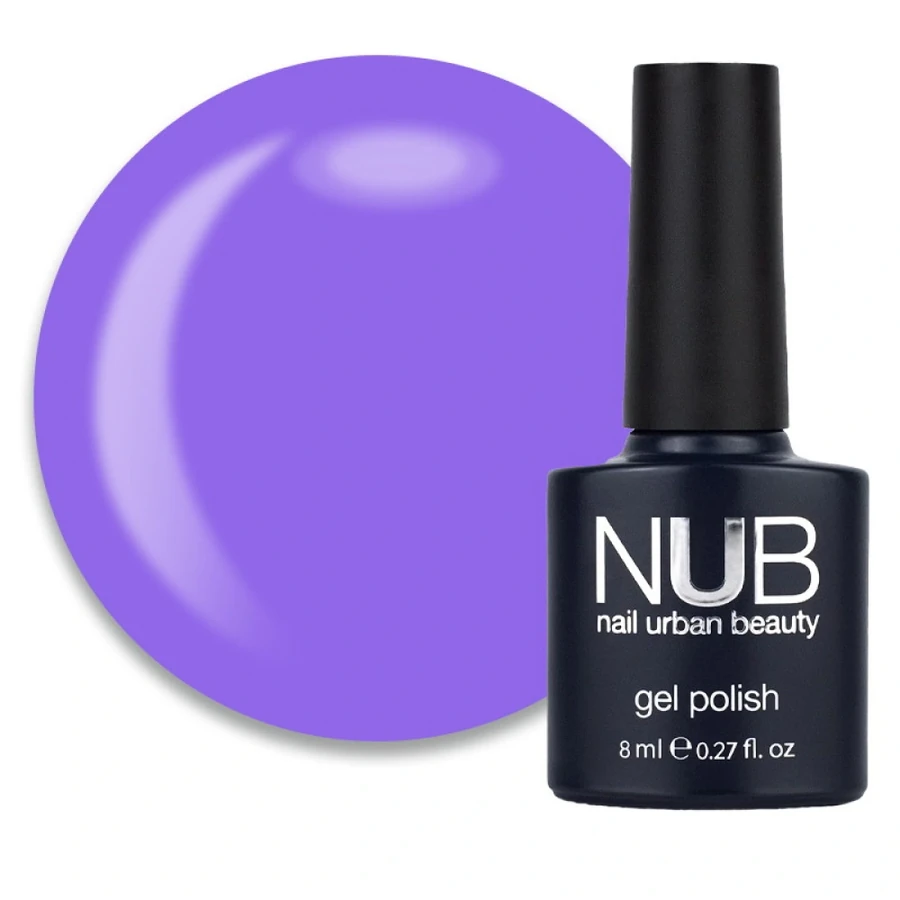 Гель-лак NUB Gel Polish 014 Violet Harmon фіолетовий, емаль 8 мл