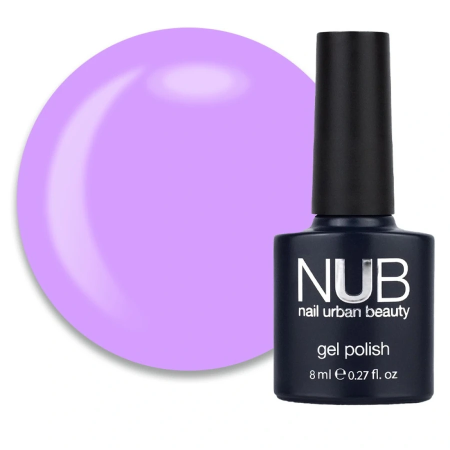 Гель-лак NUB Gel Polish 016 The Color Purple фіалковий, емаль 8 мл