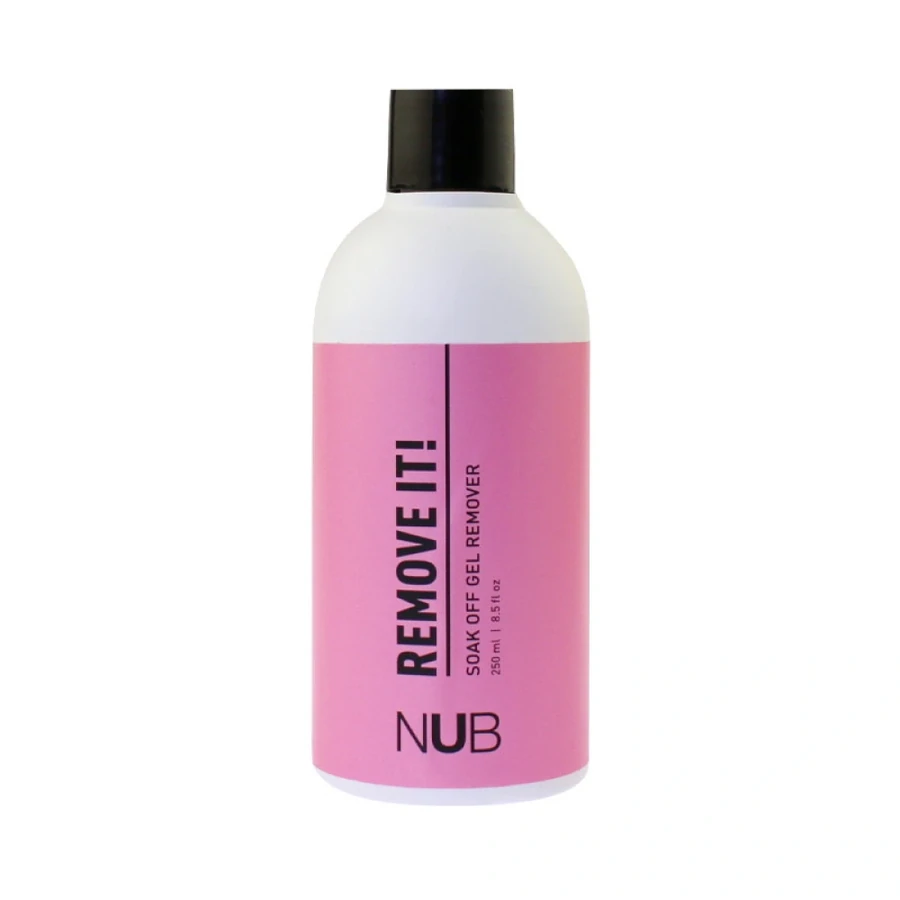 Рідина для зняття гель-лаку NUB Remove It! Soak Off Gel Remover 250 мл