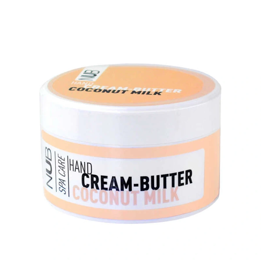 Крем-баттер для рук живильний NUB Spa Care Hand Cream-Butter Coconut Milk Кокосове молоко 200 мл