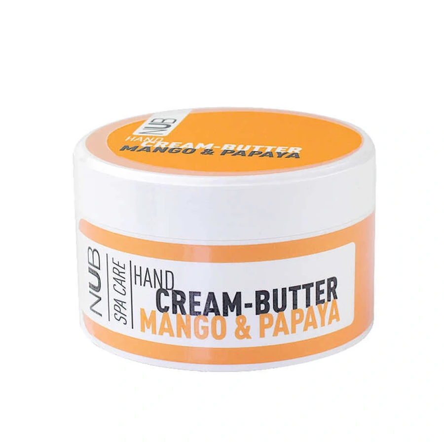 Крем-баттер для рук живильний NUB Spa Care Hand Cream-Butter Mango & Papaya Манго та папайя 200 мл
