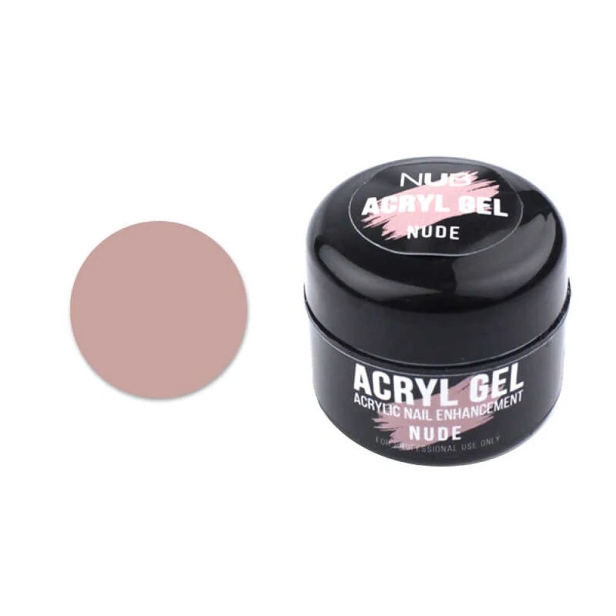 Акрил-гель NUB Acryl Gel 04 Nude теплий беж 5 г