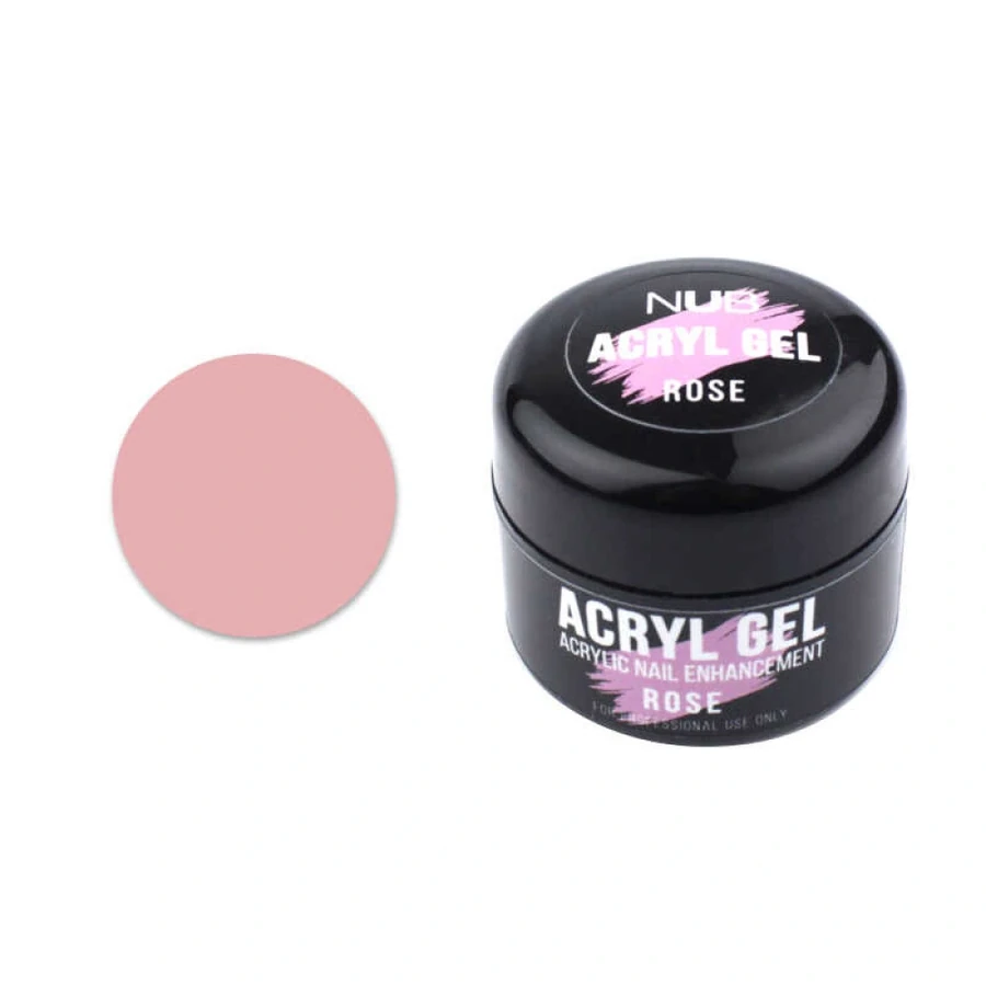 Акрил-гель NUB Acryl Gel 03 Rose холодний рожевий 5 г