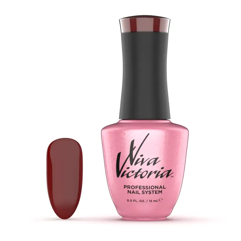 Гель-лак Viva Victoria Gel Polish A-056 яскраво-червоний, емаль 15 мл