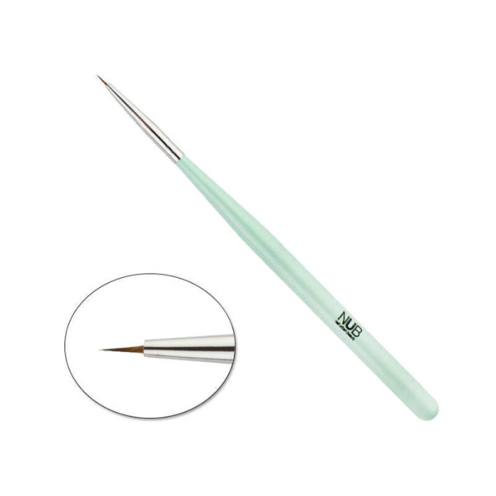 Пензель для малювання NUB Brush for Painting Turquoise бірюзовий 5 мм