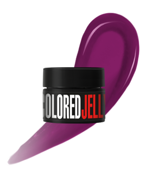 Кольоровий гель-желе Kodi Colored Jelly Gel 02 фіолетова фуксія 13 г