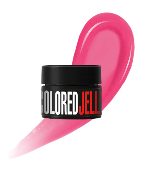 Кольоровий гель-желе Kodi Colored Jelly Gel 04 рожевий неон 13 г