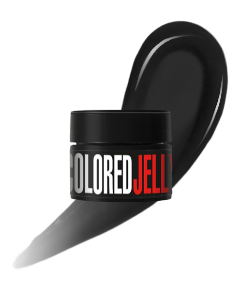 Кольоровий гель-желе Kodi Colored Jelly Gel 09 насичений темно-графітовий 13 г