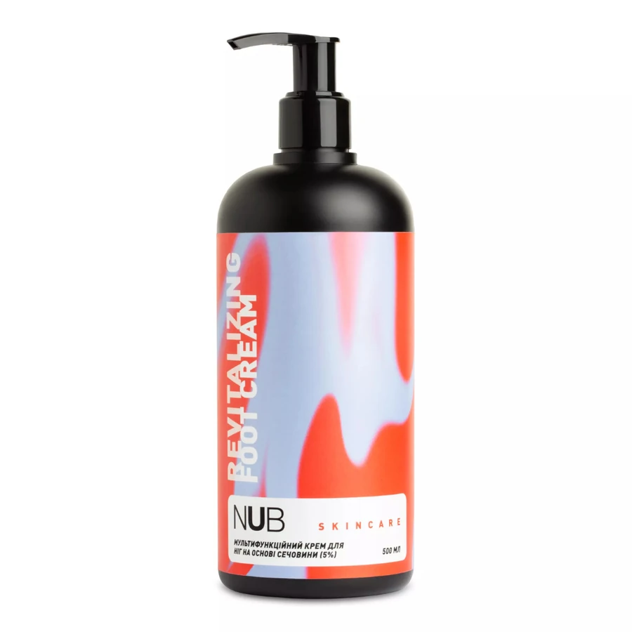 NUB Skincare Revitalizing Foot Cream with Urea 5% 500 мл