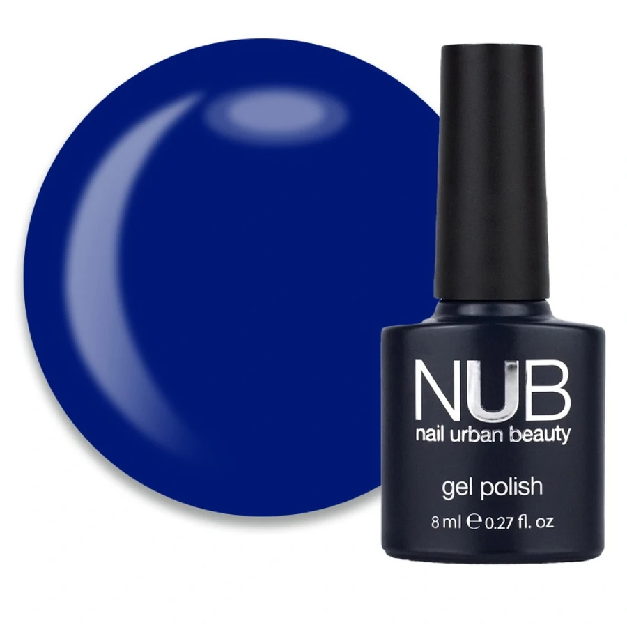 Гель-лак NUB Gel Polish 036 Babydoll темно-синій, емаль 8 мл