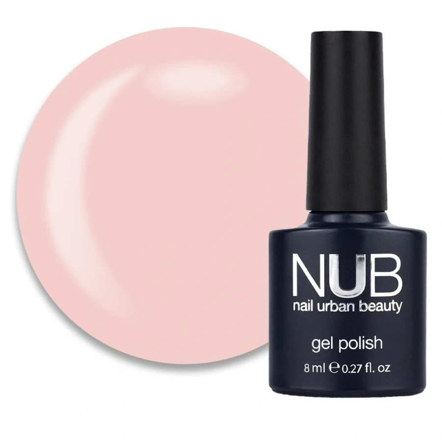 Гель-лак NUB Gel Polish 042 Sculpt Powder тілесно-бежевий, емаль 8 мл