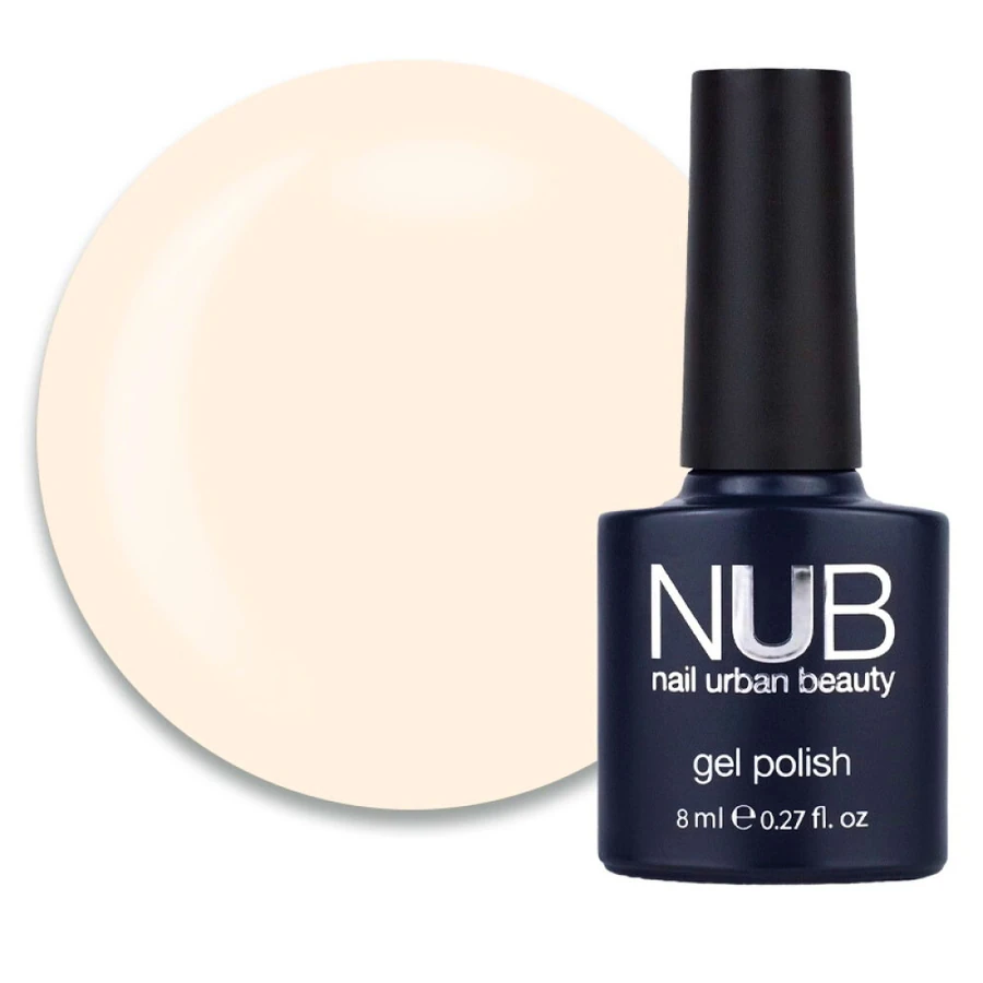 Гель-лак NUB Gel Polish 047 Milk Praline молочний, емаль 8 мл