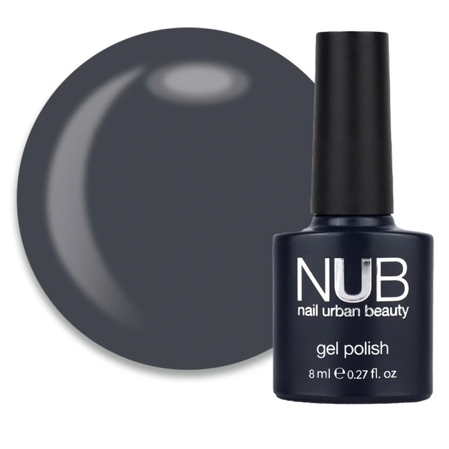 Гель-лак NUB Gel Polish 173 On The Road сіро-ліловий, емаль 8 мл