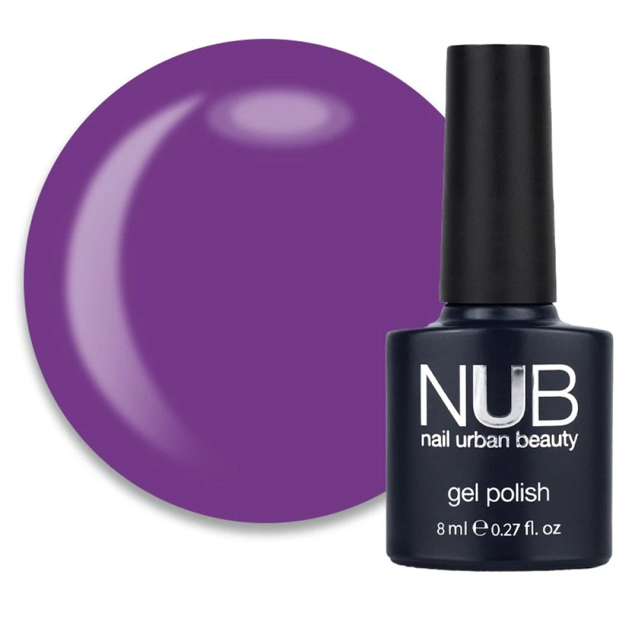 Гель-лак NUB Gel Polish 060 Hang-Up фіолетово-ліловий, емаль 8 мл